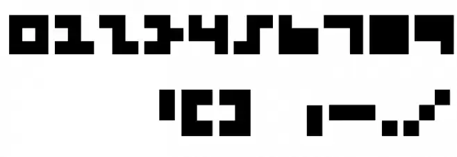 3x3 Font for Nerds Font OTHER CHARS