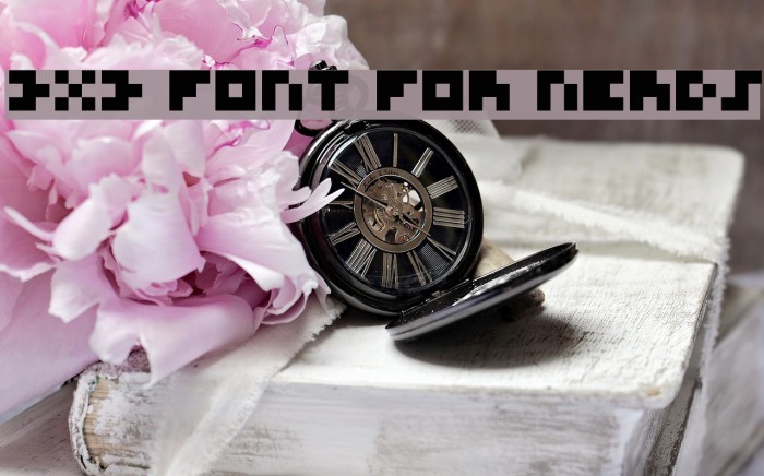 3x3 Font for Nerds फ़ॉन्ट examples