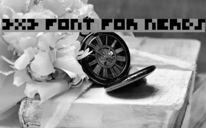 3x3 Font for Nerds Font examples