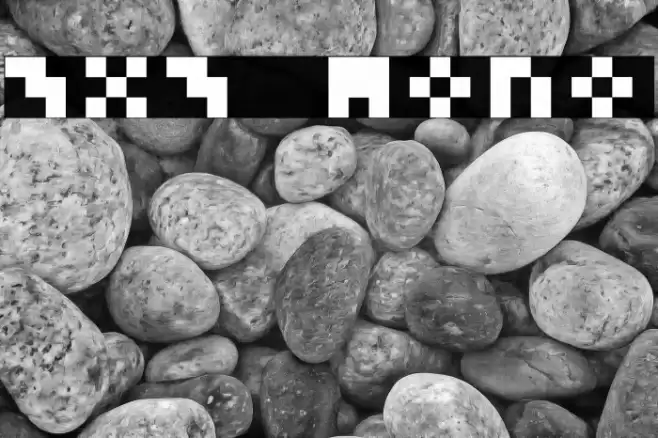 3x3 Mono Font examples