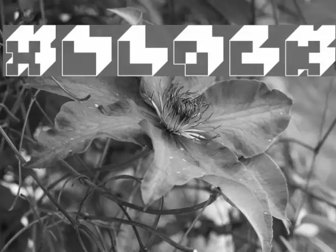 3x3-block Font examples