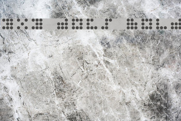 3x3 dots Bold Font examples
