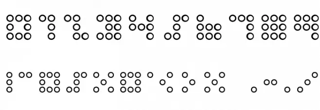 3x3 dots Outline Fonte OUTROS PERSONAGENS