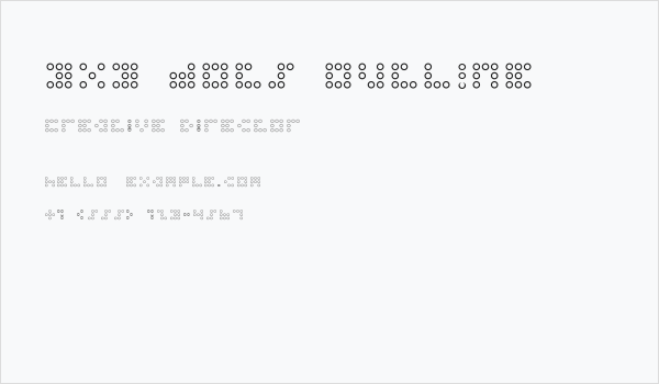 3x3 dots Outline Business Card