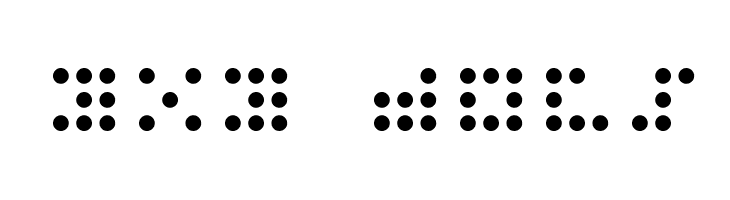 3x3 dots Polices