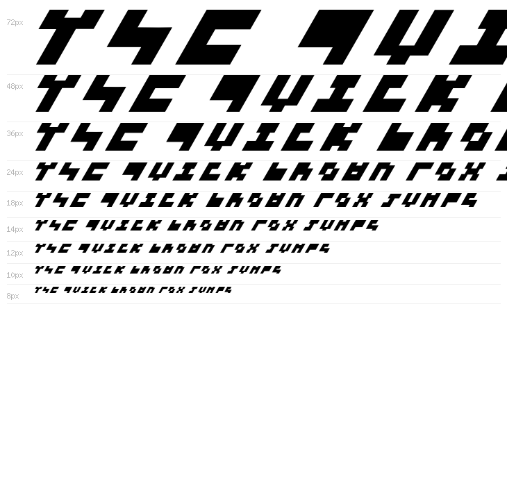 3x3-italic Waterfall