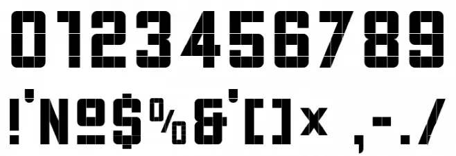 3x5 Font OTHER CHARS