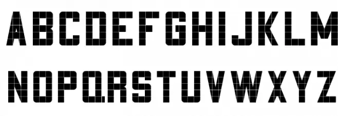 3x5 Font Litere mici