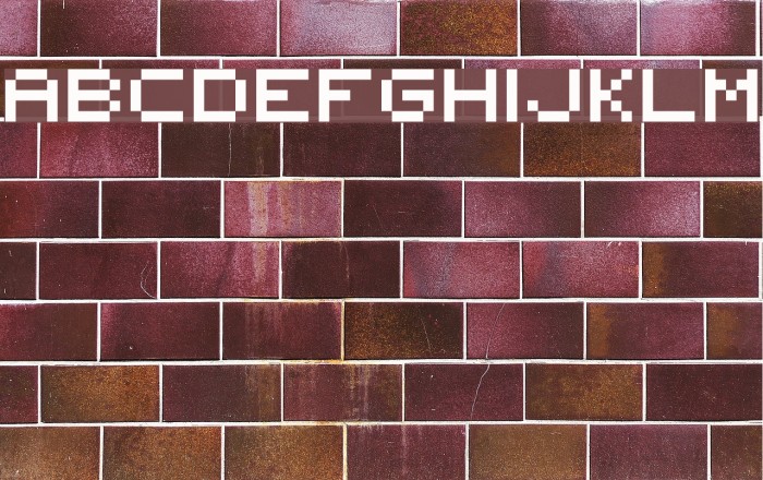 5x5 rounded Font examples