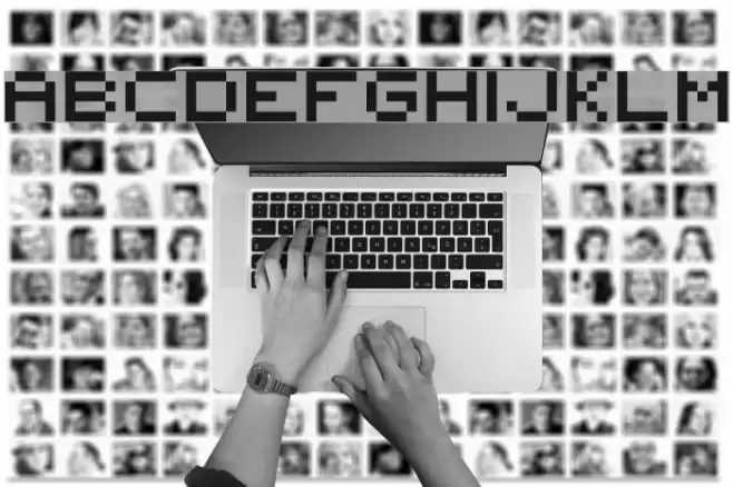 5x5 rounded Caratteri examples