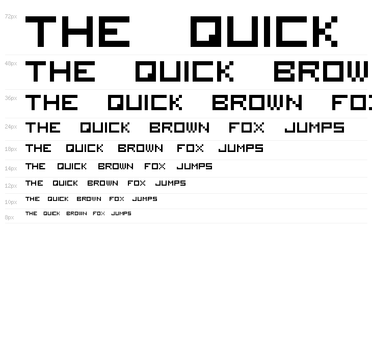 5x5 square Waterfall