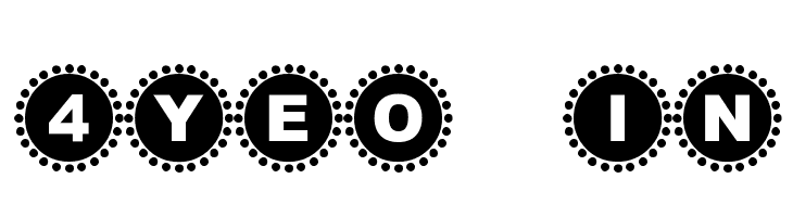 4YEO IN Font