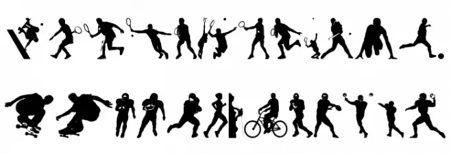 4YEOSPORT Polices MAJUSCULES