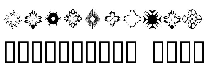 4YEOframes Font OTHER CHARS