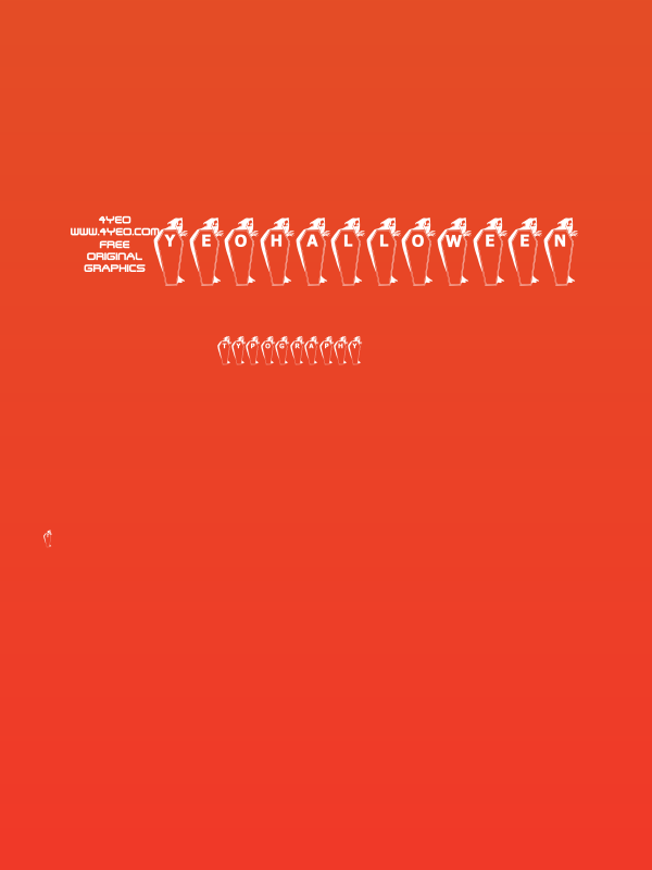 4YEOhalloween Poster