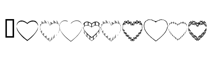4YEOhearts Font