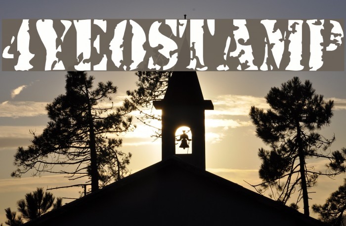 4YEOstamp Font examples