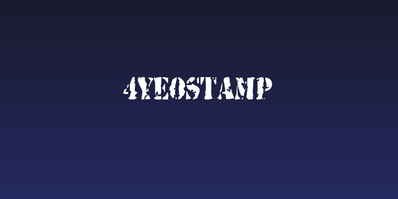 4YEOstamp Social Header