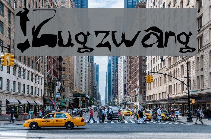 !Zugzwang Font examples