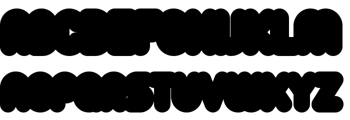 [z] Arista ExtraFilled 字体 大写