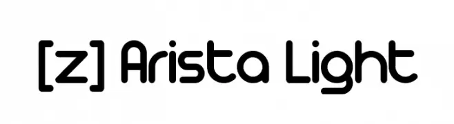 [z] Arista Light  नि: शुल्क फ़ॉन्ट्स डाउनलोड