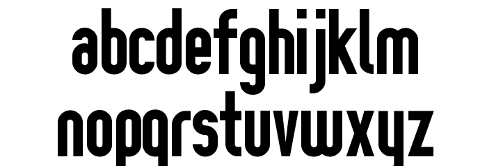 [z] Prozak Bold Шрифта строчной