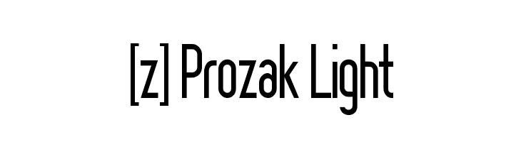 [z] Prozak Light  Fuentes Gratis Descargar