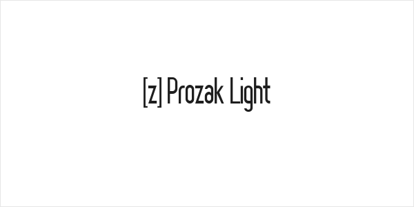 [z] Prozak Light Logo