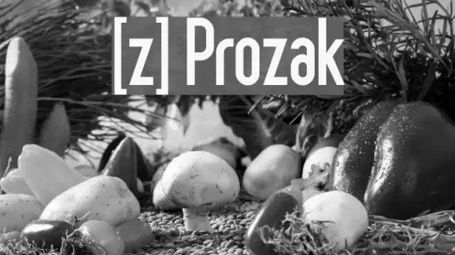 [z] Prozak Шрифта examples