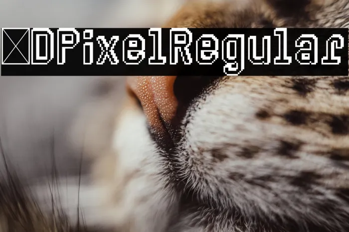 3D Pixel Regular Example 3