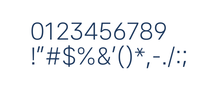 42dot Sans Light Other Characters