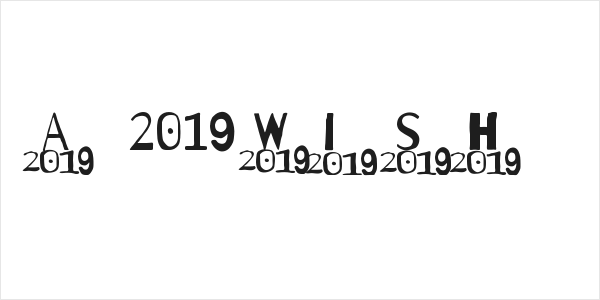 A 2019 Wish Logo