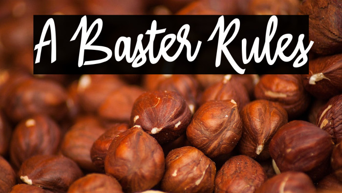 A Baster Rules Example 1