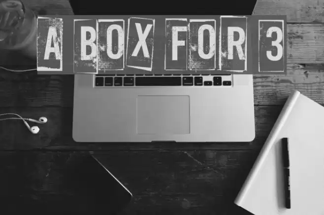 A Box For 3 Fonte examples