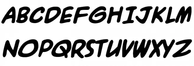 A-C-M-E--Explosive--Bold フォント 大文字