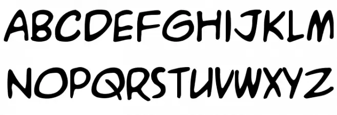 A-C-M-E--Explosive- Schriftart Kleinbuchstaben