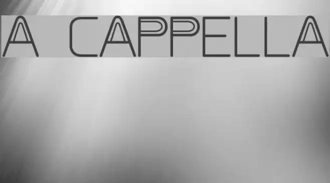 A CAPPELLA Example 3