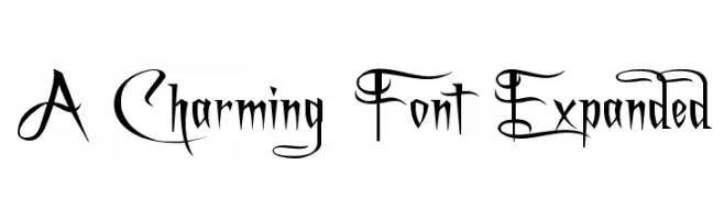 A Charming Font Expanded  Скачать бесплатные шрифты