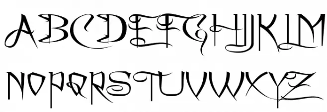 A Charming Font Expanded Шрифта ВЕРХНИЙ
