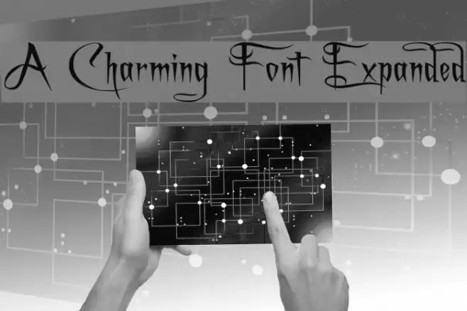 A Charming Font Expanded Font examples