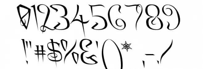 A Charming Font Leftleaning Fonte OUTROS PERSONAGENS