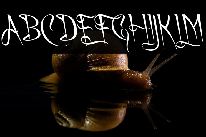 A Charming Font Leftleaning Example 3