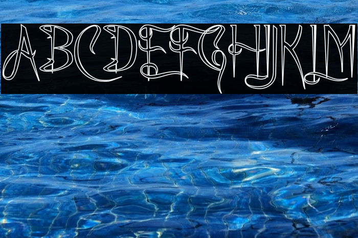 A Charming Font Outline Example 2