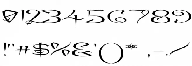 A Charming Font Superexpanded Schriftart Anderer Schreiben