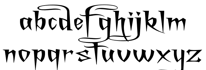 A Charming Font Superexpanded Polices MINUSCULES