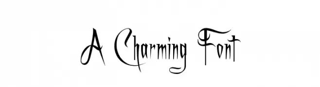 A Charming Font  font caratteri gratis
