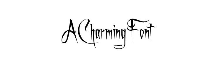 A Charming Font Шрифта