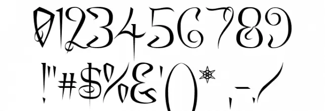 A Charming Font Шрифта ДРУГИЕ символов