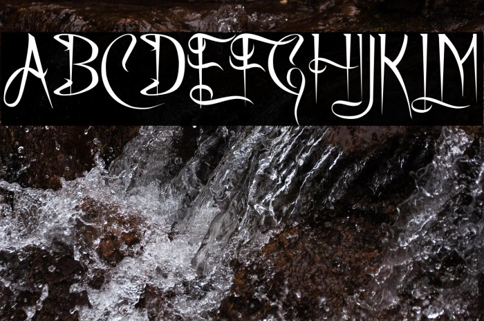 A Charming Font Example 1