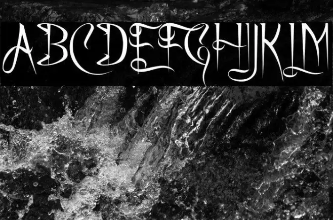 A Charming Font Example 1